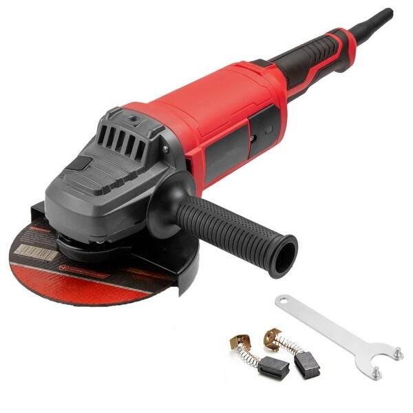 7 inch Heavy Duty Angle Grinder with two (2) extra Carbon brushes Bed