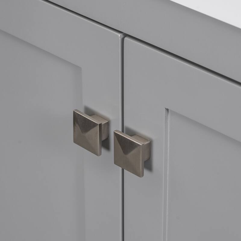 30 inch MDF Freestanding Bathroom Vanity without Top with Soft-Close Drawer