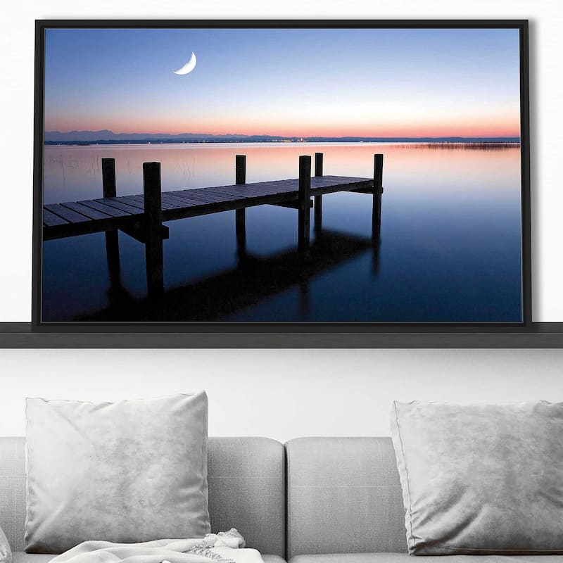 "The Magic Hour" Print on Floating Canvas