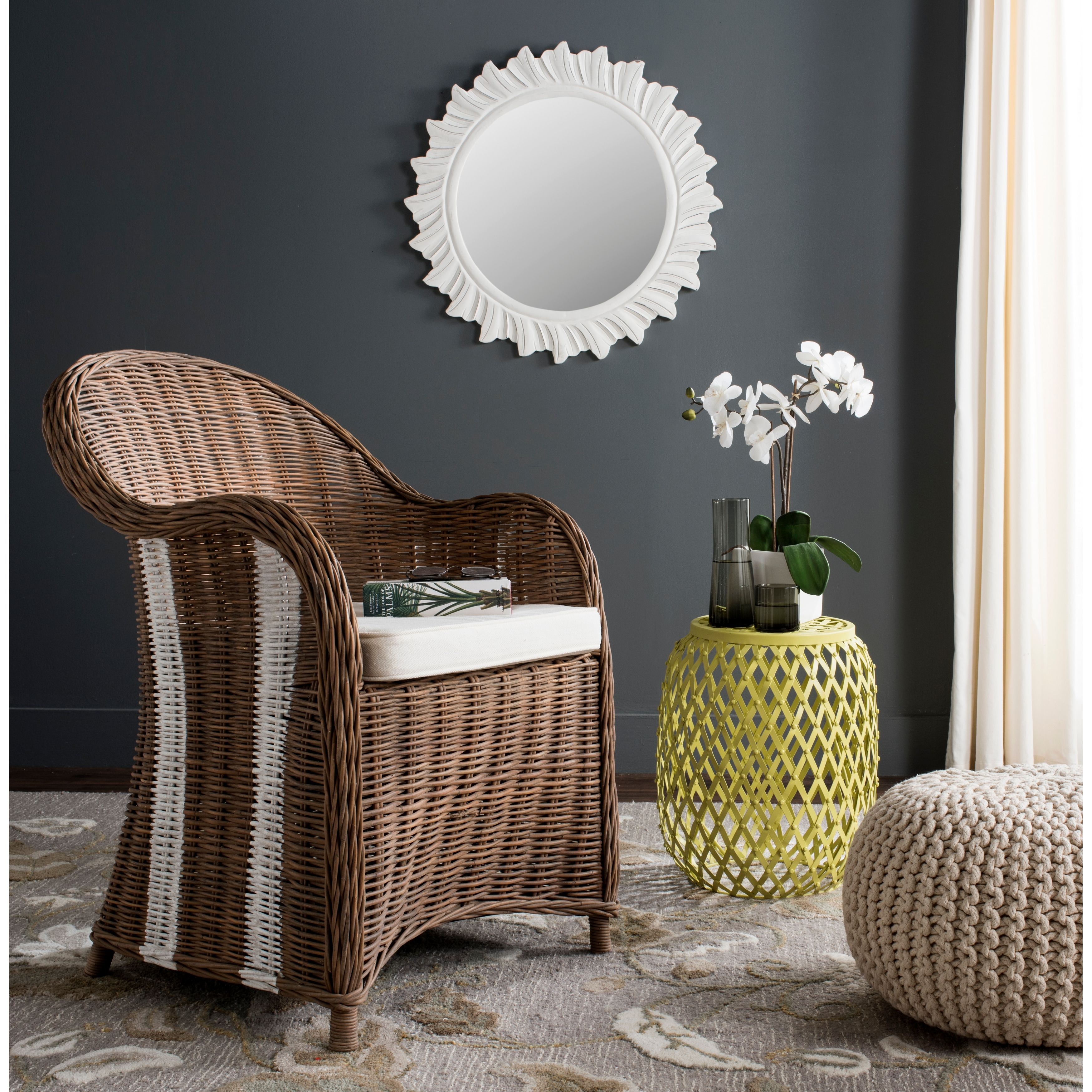 Rattan club store chairs on sale