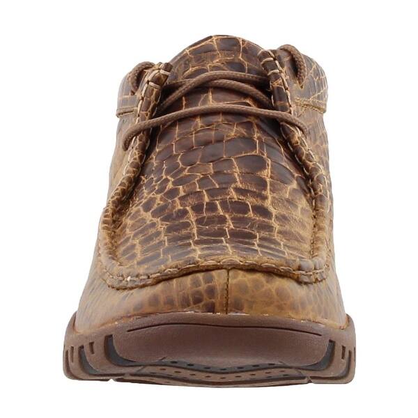 Shop Ferrini Mens Print Crocodile Belly Rogue Casual Casual Shoes