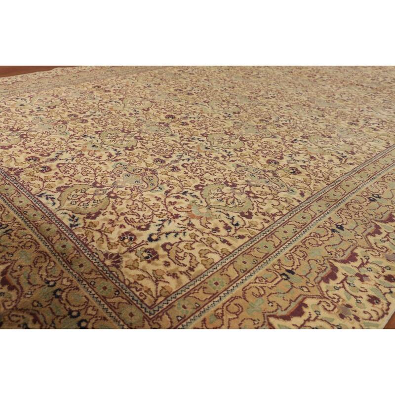 Anatolian Turkish Vintage Rug Hand-Knotted Living Room Wool Carpet - 6'6" X 9'9"