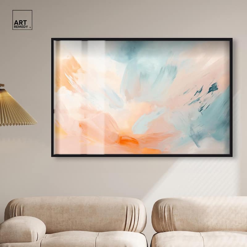 Sunrise Palette I Shadowbox by Art Remedy