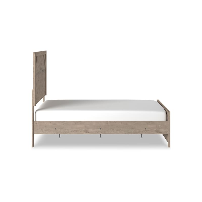 Senniberg Light Brown Panel Bed