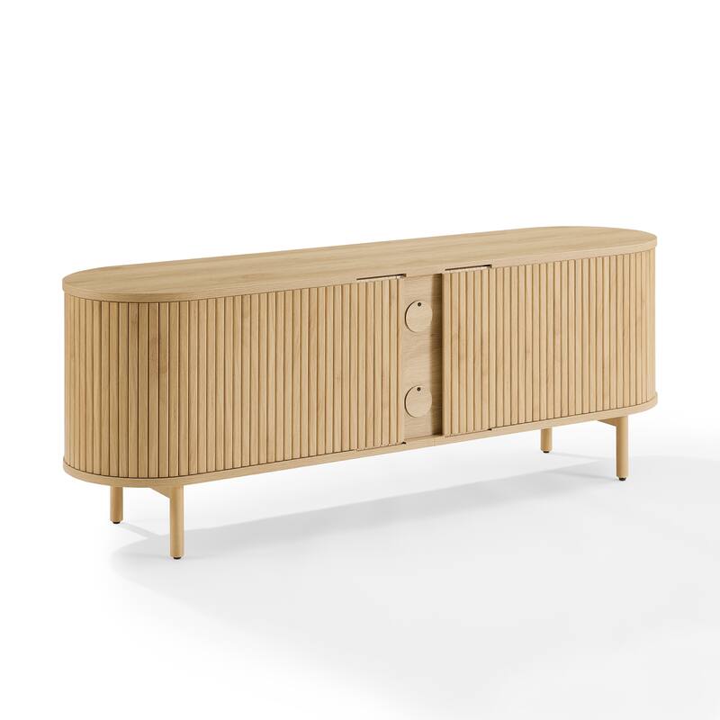 Crosley Ambrose Record Storage Media Console