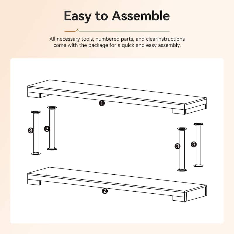 63" Solid Wood TV Stand Entertainment Center Media Console Table
