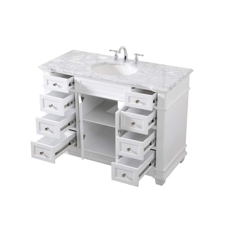 Magnolia 48 - 60 Inch Single Bathroom Vanity