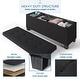 preview thumbnail 72 of 192, Empyrean Tuffted Folding Foot Rest Storage Ottoman Bench with Storage Bins