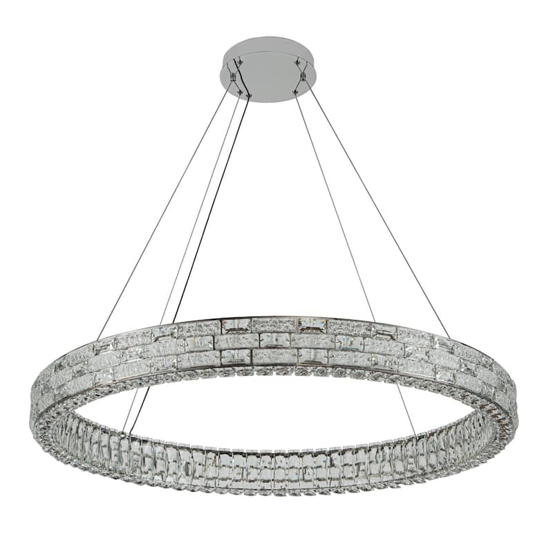 Artcraft Elegance Integrated LED Chandelier - Chrome Finish