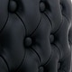 preview thumbnail 33 of 46, Swivel Bar Stools Set of 2, Modern PU Bar Stools with Backs - Counter Height