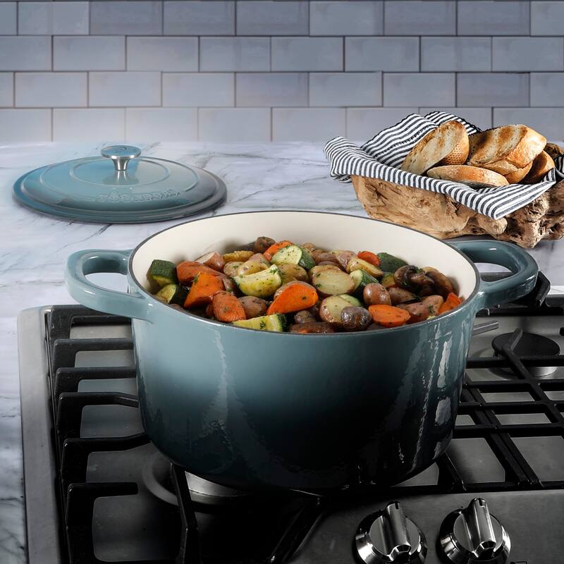 Crock Pot Artisan 7-Quart Round Dutch Oven