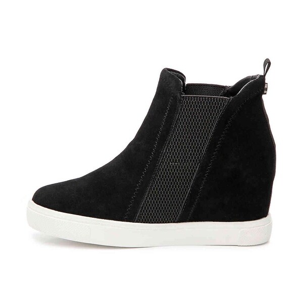 steve madden leii wedge sneakers