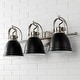 preview thumbnail 32 of 44, Sydney Farmhouse Bohemian Iron LED Vanity by JONATHAN Y