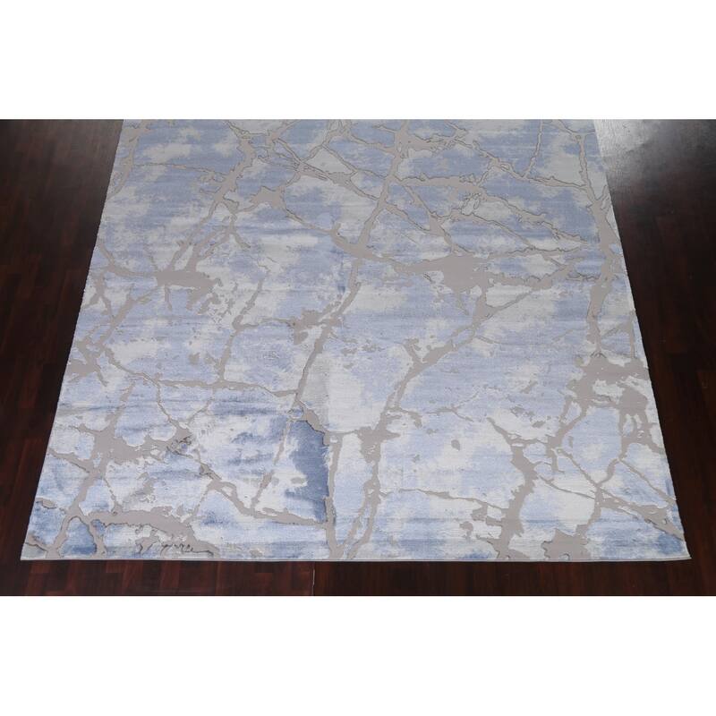 Turkish Oriental Abstract Transitional Rug Contemporary Carpet