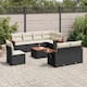 Option Black and cream with table
