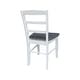preview thumbnail 48 of 128, International Concepts Solid Wood Madrid Ladderback Chairs, Set of 2 - N/A