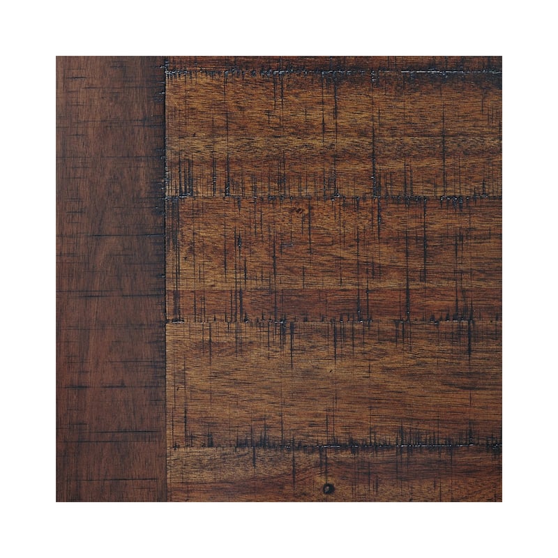 Baldridge Rustic Brown Casual Printer Stand