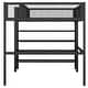 preview thumbnail 27 of 65, Modern Style Full Size Metal Loft Bed with 4-Tier Shelves and Storage, Creative Structure, Storage Space, Good Stability, Pink