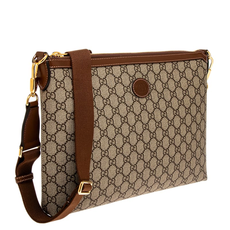 Gucci Men's Interlocking G Crossbody Bag