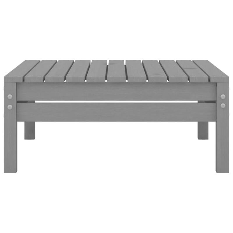 vidaXL Patio Furniture Set 3 Piece Outdoor Sectional Sofa Set Solid Wood Pine