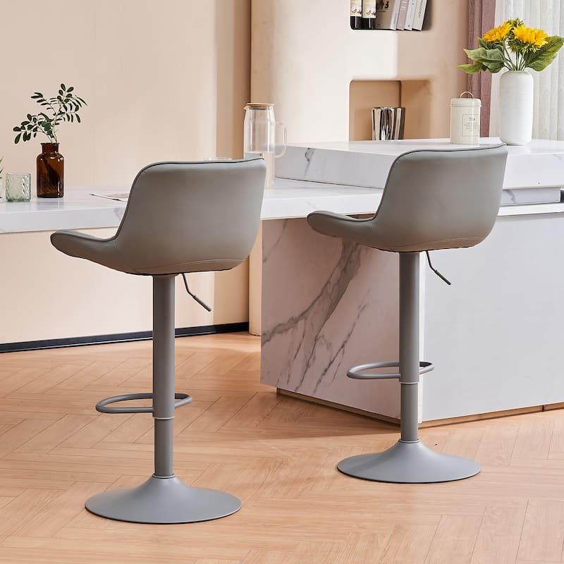 Counter Height Modern Barstools Set of 2 Kitchen Bar stools Side Counter Stools