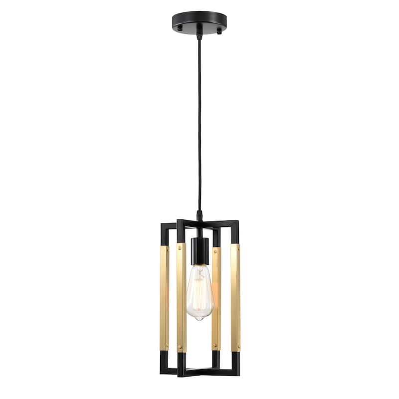 Amor 8 Inch Modern Gold Finish Single Light Pendant