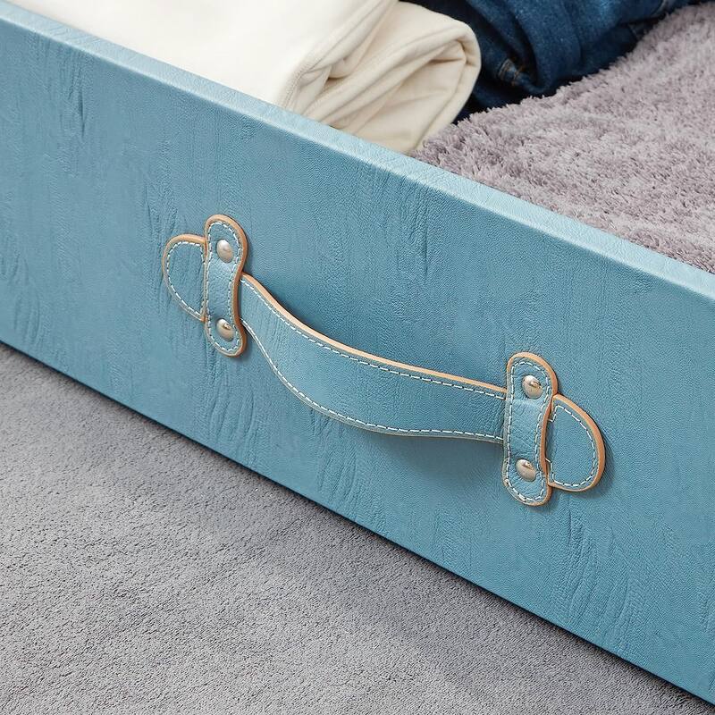 Texture® Brand - Rolling Under Bed Storage Drawer by DormCo