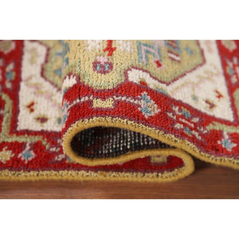 Kazak Indian Foyer Rug Hand-Knotted Wool Carpet - 2'0" x 3'0"