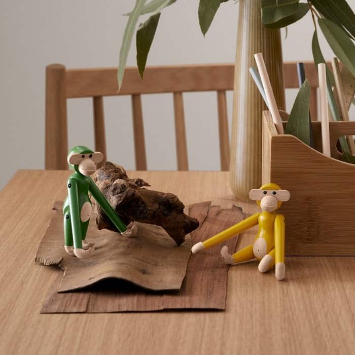 Kay Bojesen Vintage Monkey, Mini, H 3.7" - H: 3.7"