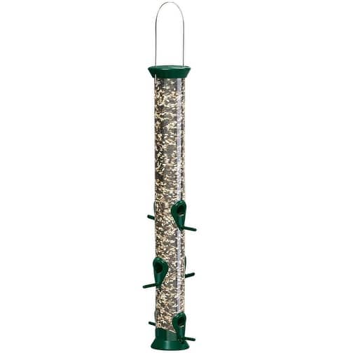 Droll Yankees CJM23G New Generation Sunflower/Mixed Seed Tube Feeder