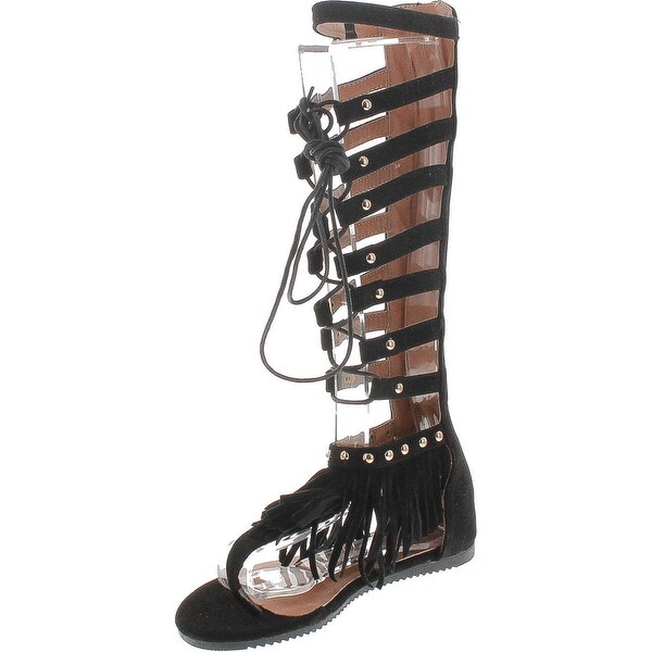 womens caged sandals