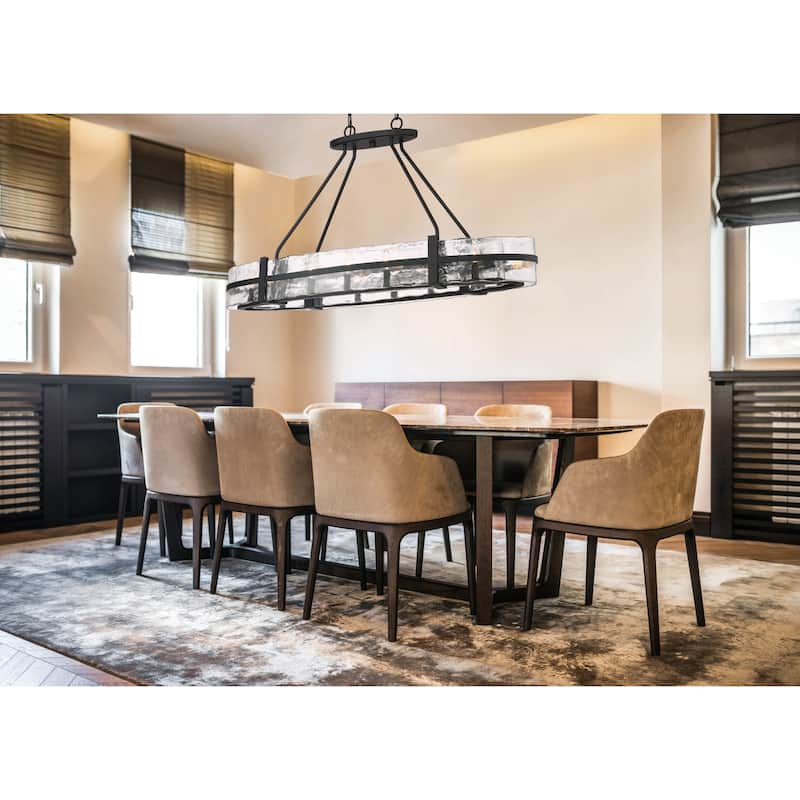 Savoy House Hudson 10 Light 48" Wide Linear Chandelier
