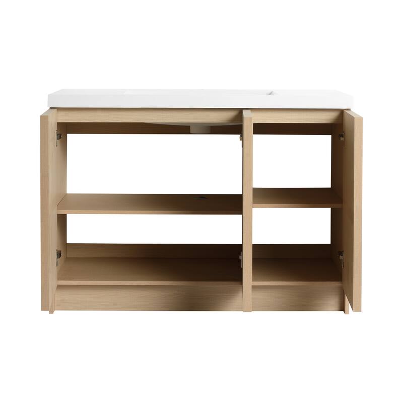 Malwee 36"/42"/48" FreeStanding Bathroom Vanity with Sink