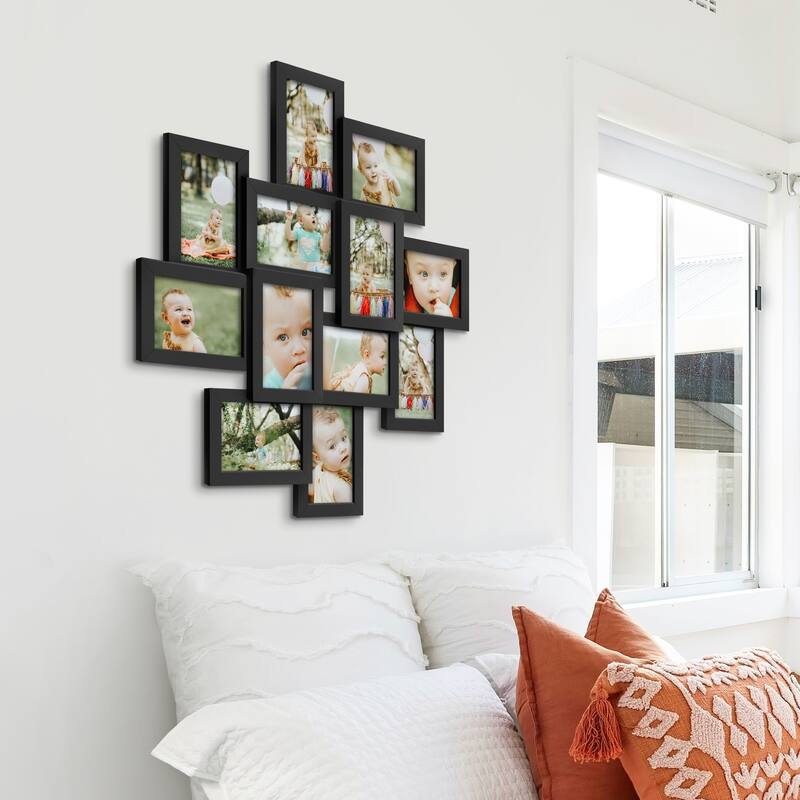 HELLO LAURA 12 Opening Picture Family Frame Collage Photo Frame