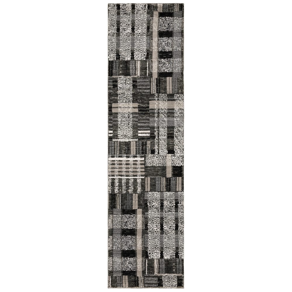 Style Haven Athena Distressed Plaid Area Rug