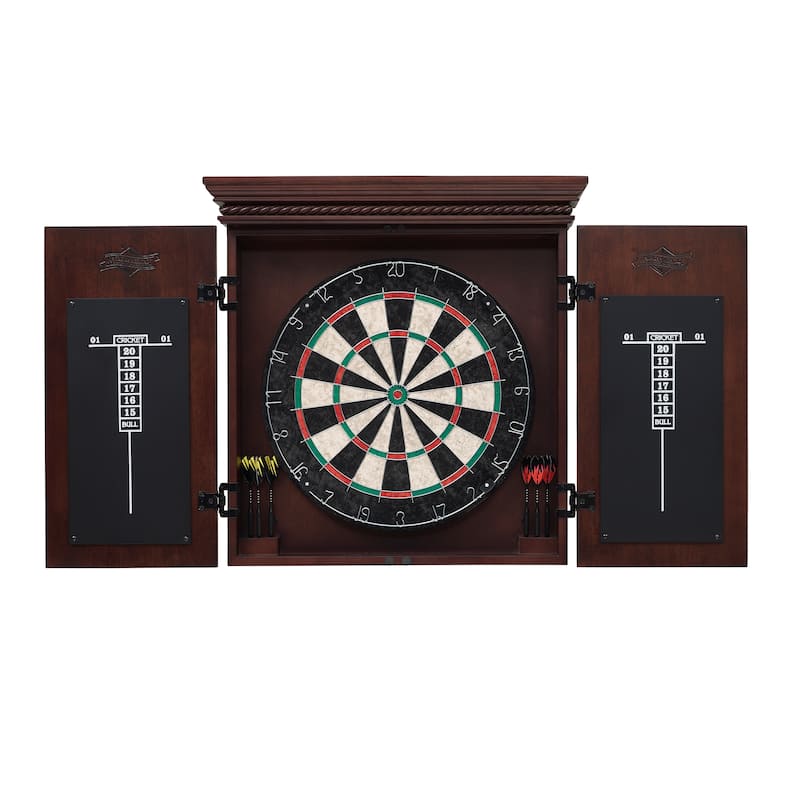 Hudson Dart Board Cabinet Set