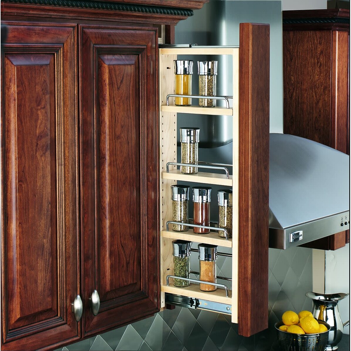 Shop Rev A Shelf 432 Wf 3c 432 Series 3 Wide Upper Wall Cabinet