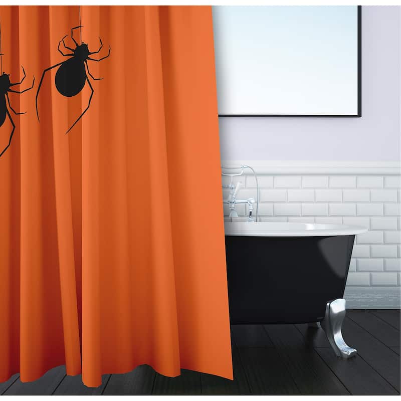 Hanging Spiders Shower Curtain
