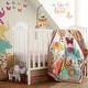preview thumbnail 1 of 3, Zahara 5-Piece Nursery Crib Bedding Set - Levtex Baby