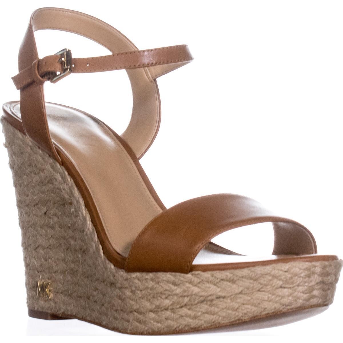 michael kors jill wedge acorn