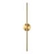 preview thumbnail 60 of 119, 1-Light Black/ Gold/ Nickel Modern Long Linear Strip Wall Sconce Dimmable LED Bathroom Vanity Light