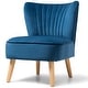 preview thumbnail 17 of 37, Costway Armless Accent Chair Modern Velvet Leisure Chair Single