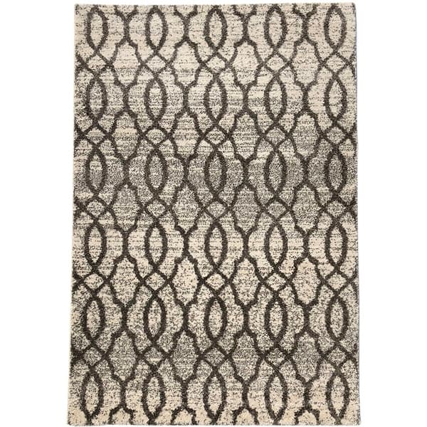 Shop Geometric Trellis Pattern Area Rugs Pierre Cardin Collection 5 3 X 7 7 Overstock 23589442