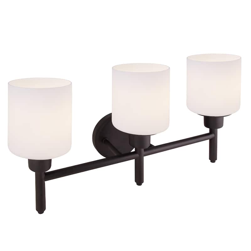 Aubrey Transitional 3-Light Indoor Bathroom Vanity Light