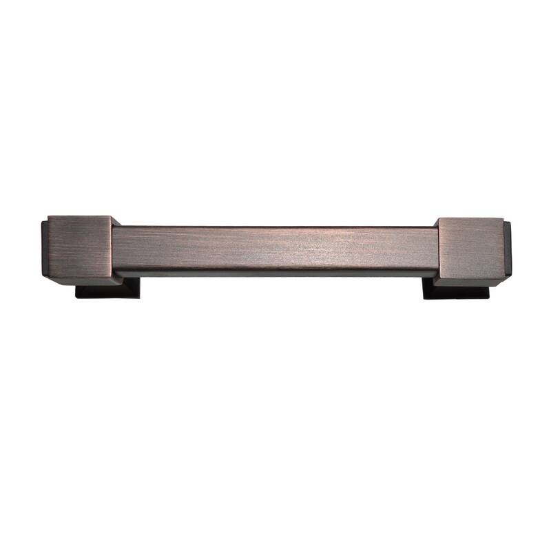 Utopia Alley Brett Pull Handle - Decorative Cabinet Drop Pull Handles for Cabinets, Oil Rubbed Bronze, 3.78" Center to Center