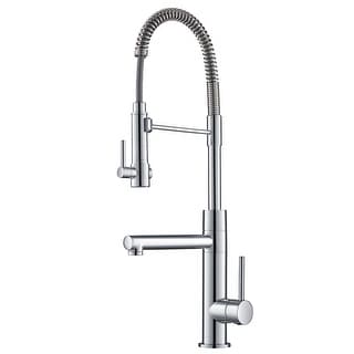 Kraus Artec 2-Function Commercial Pulldown Pot Filler Kitchen Faucet
