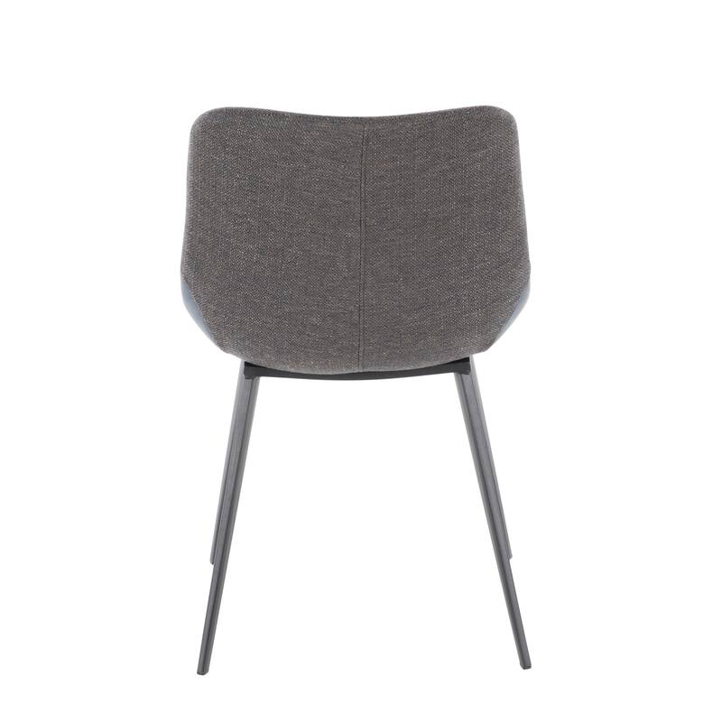 Carson Carrington Viktorp Upholstered Two-Tone Chair (Set of 2)