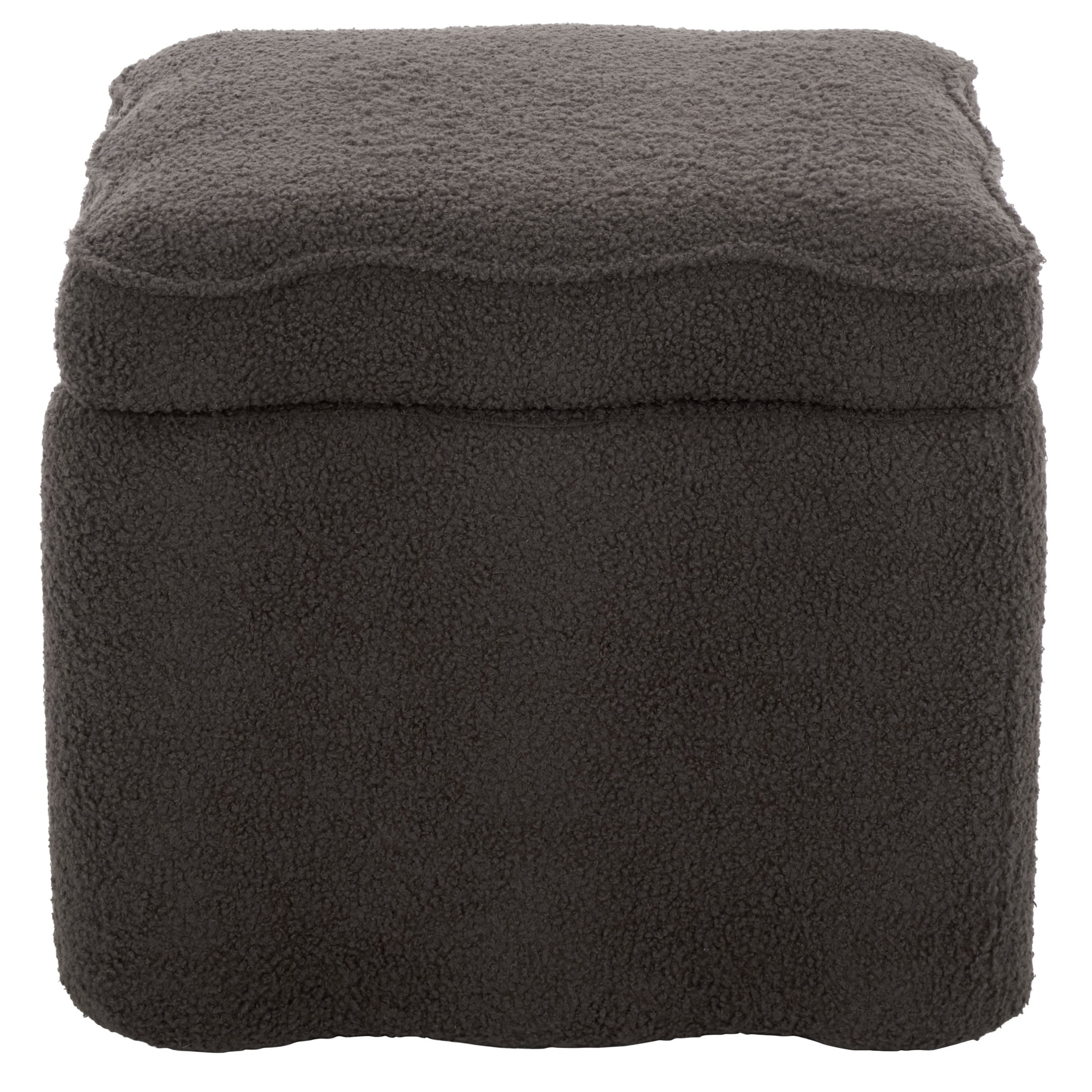 SAFAVIEH Home Emmie Square Storage Ottoman
