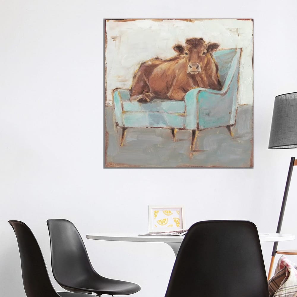 iCanvas "Moo-ving In IV" by Ethan Harper Canvas Print
