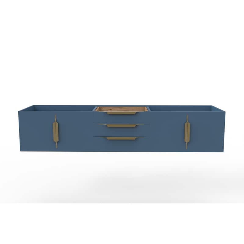 Alpine 72" Wall Mounted Bathroom Vanity (Base Only)